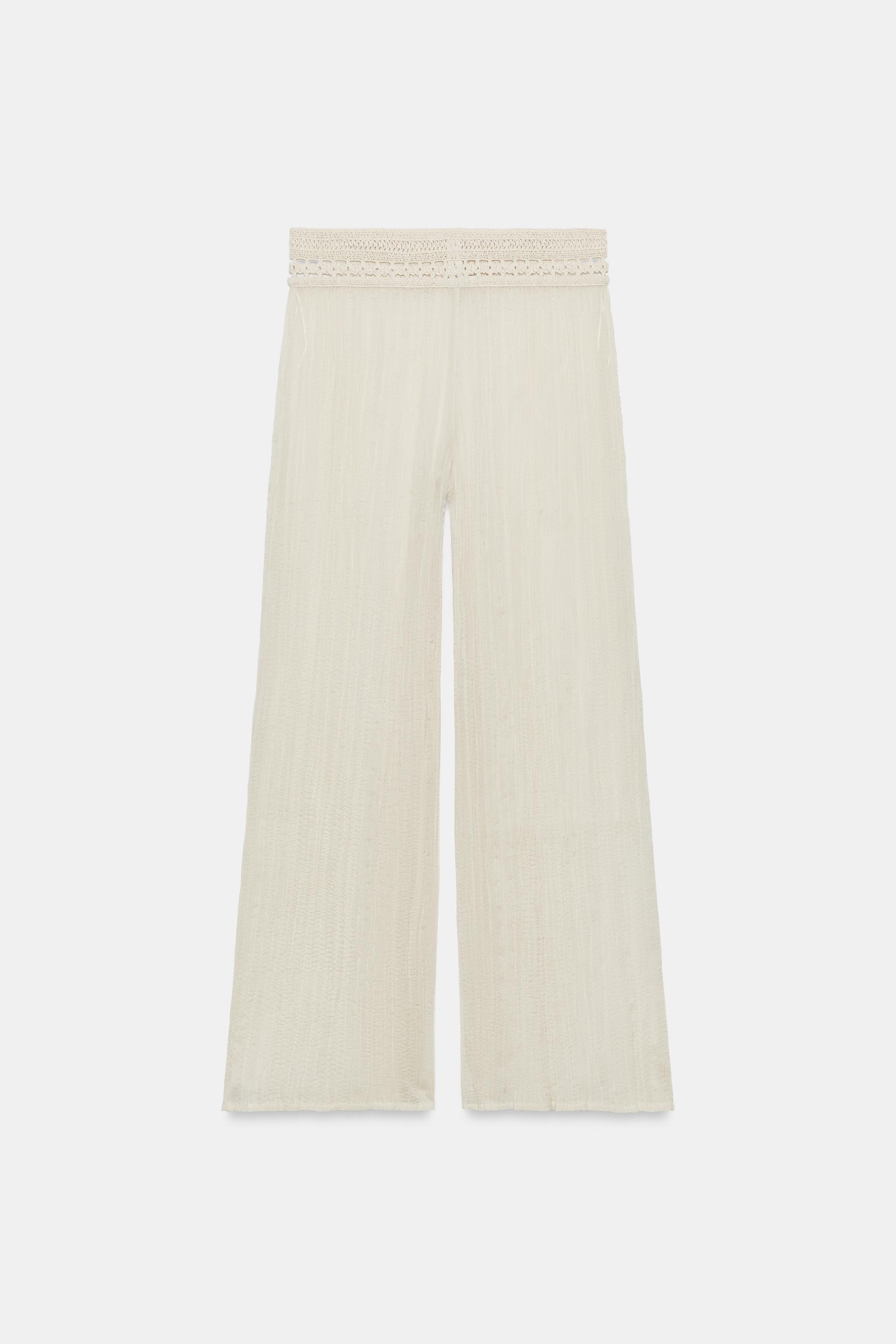 CROCHET COMBINATION PANTS